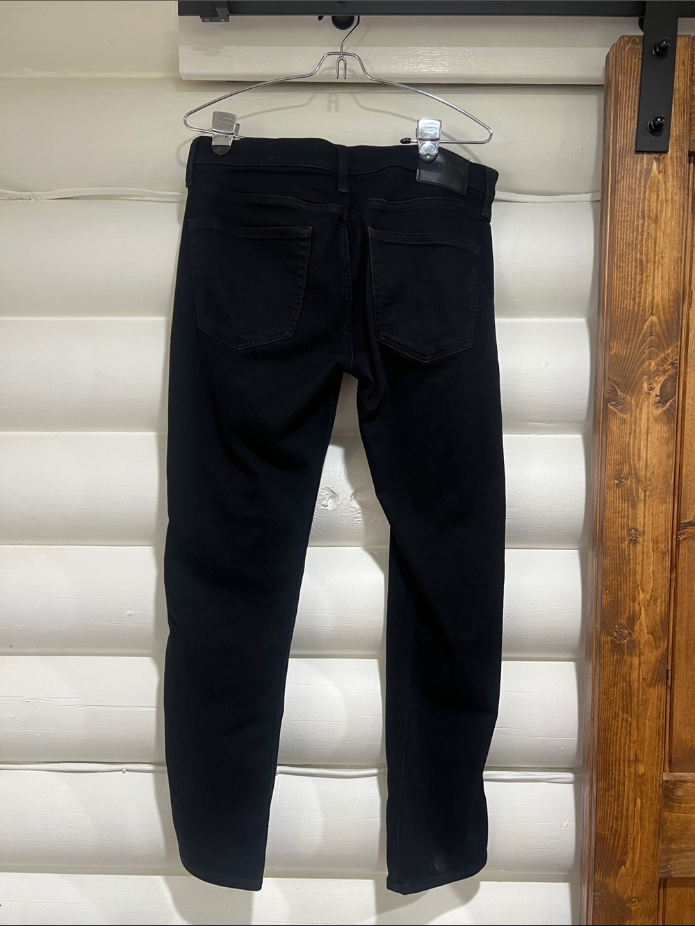 Hollister Black Slim Straight Jeans
